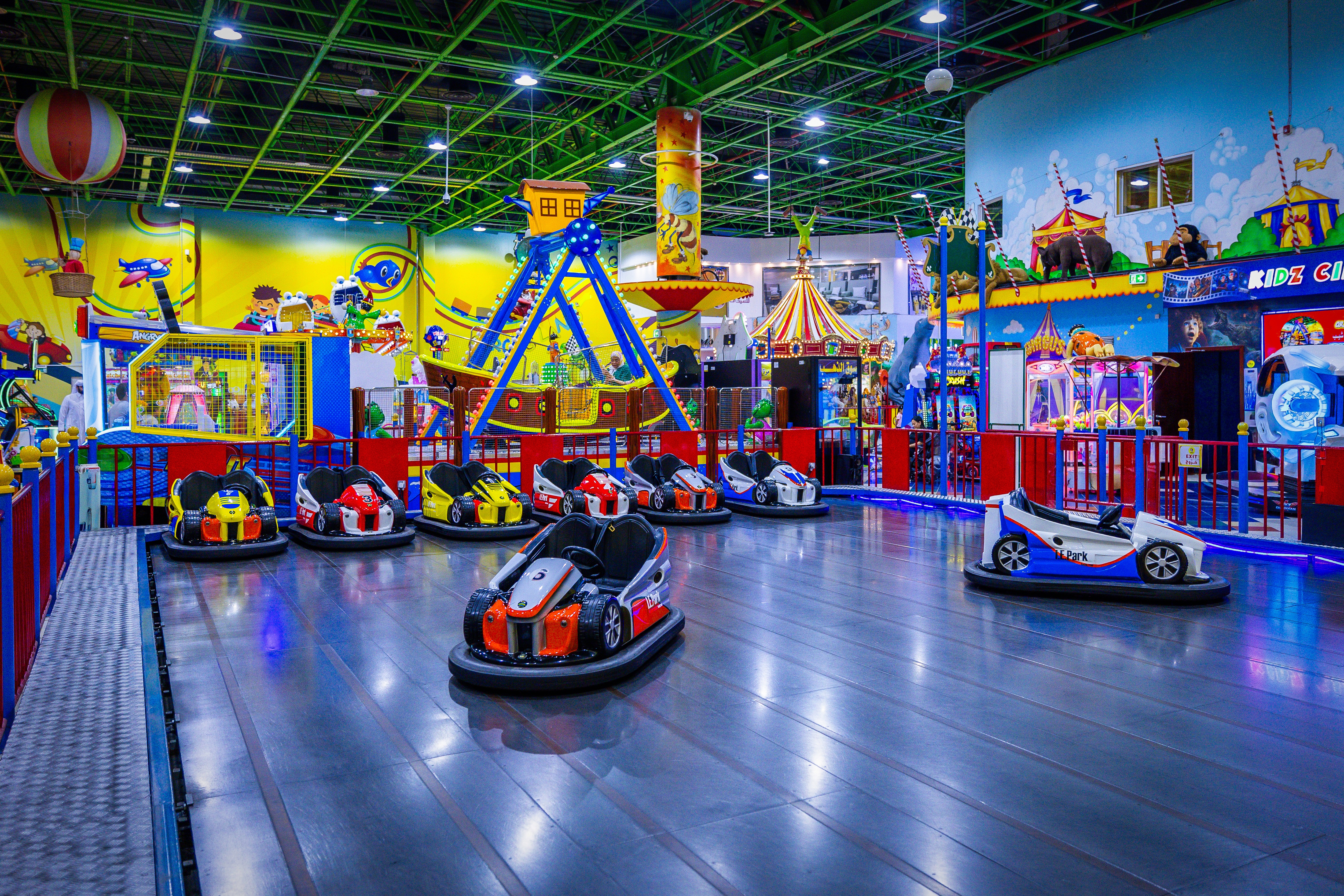 Thrill Rides & Bumper Cars